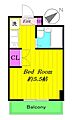 リベラルハイツ4階3.8万円