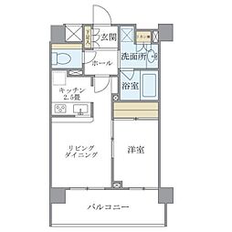 JR総武線 西荻窪駅 徒歩5分の賃貸マンション 2階1LDKの間取り
