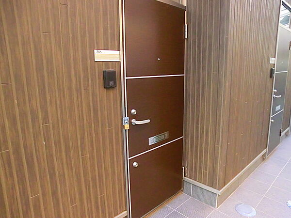 画像5:オシャレな玄関ドアです。