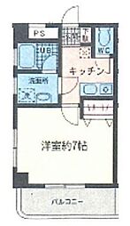 ドルフ3 1Kの間取図画像