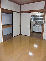 黎明ハイツ 2階1Kのリビング/ダイニング