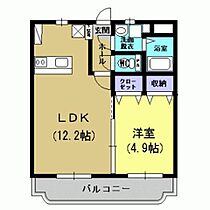 ル・ゾォ平川 203 ｜ 鹿児島県鹿児島市平川町（賃貸マンション1LDK・2階・40.60㎡） その2