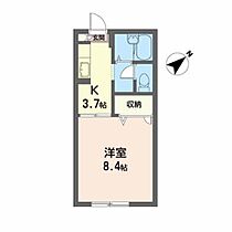 シティ西勝山 102 ｜ 宮城県仙台市青葉区西勝山9-16（賃貸アパート1K・1階・26.20㎡） その2