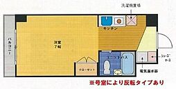 エストレージャ湘南 ワンルームの間取図画像