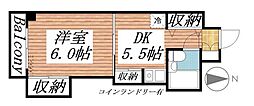 間取図画像 1DK