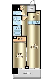 PRIMEURBANとうきょうスカイツリー 1LDKの間取図画像