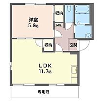 パラッシオ本町　III 00102 ｜ 埼玉県さいたま市中央区本町西１丁目5-7（賃貸アパート1LDK・1階・42.30㎡） その2