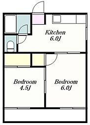 第1葉山コーポB 2階/201