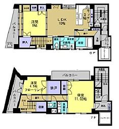 プチメゾン大町 3LDKの間取図画像
