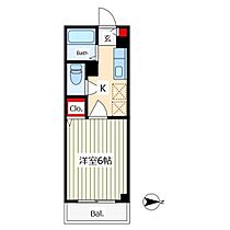 エリアN  ｜ 東京都国立市北１丁目（賃貸マンション1K・2階・20.02㎡） その2