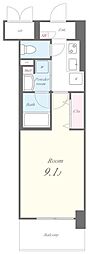 グランディール和 1Kの間取図画像