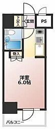 ダイアパレス相模原 ワンルームの間取図画像