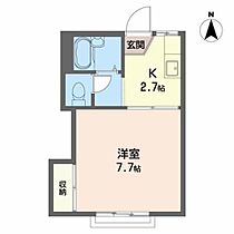 カーム・クウォーターＢ 202 ｜ 宮城県仙台市青葉区上杉４丁目6-43（賃貸アパート1K・2階・24.00㎡） その2