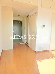 栗生ハイツ 6階ワンルームのリビング/ダイニング