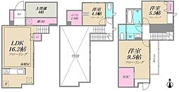 フィーカＫ棟 3LDKの間取り