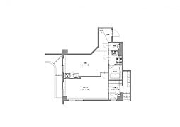 てんぐ屋西新ビル 1LDKの間取図画像