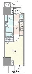 GENOVIA草加 1Kの間取図画像