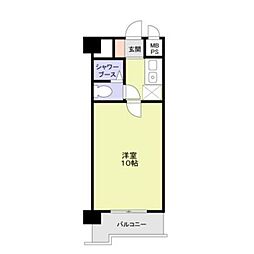 スミノ藤沢 1Kの間取図画像