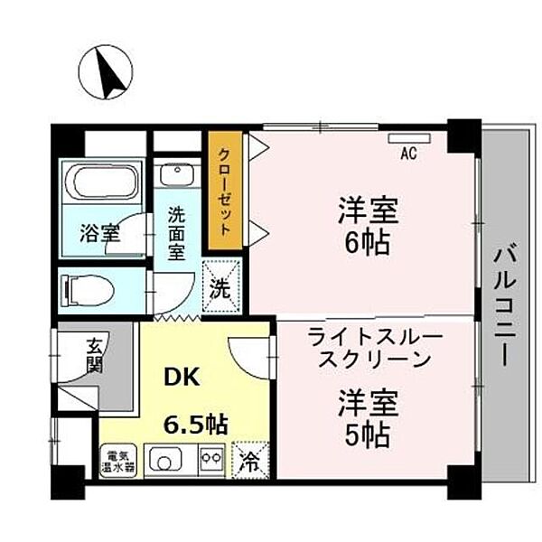 セジュール水賀池 ｜大阪府堺市中区深井水池町(賃貸アパート2DK・3階・32.20㎡)の写真 その2