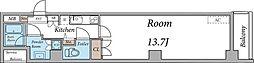 t'massimo 1Kの間取図画像