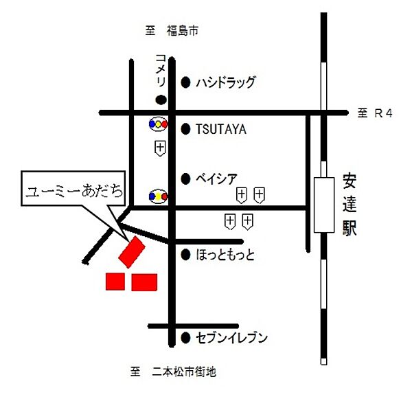 ユーミーあだち 205｜福島県二本松市油井字福岡(賃貸マンション3DK・2階・56.85㎡)の写真 その16