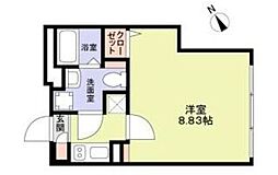 The Residence Ichigayadaimachi 1Kの間取図画像