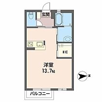 シャーメゾン岡山 A205 ｜ 大阪府四條畷市岡山４丁目5-11（賃貸アパート1R・2階・33.75㎡） その2