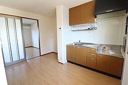 リヴェールキャッスル Ｅ 1階2DKのリビング/ダイニング