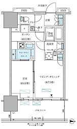 江東区大島4丁目マンション 1LDKの間取図画像