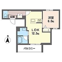 ベルフルール 00302 ｜ 東京都立川市錦町５丁目46-2（賃貸マンション1LDK・3階・43.83㎡） その2