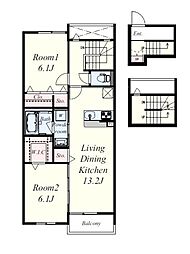 アーサー住之江 3階/-