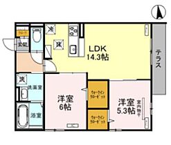 モンテゾーロ西田辺  ｜ 大阪府大阪市阿倍野区西田辺町２丁目（賃貸アパート2LDK・1階・59.67㎡） その2