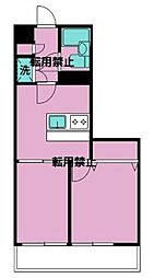 間取図画像 2DK