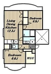 厚木国際飯山レジデンス 2階