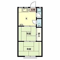 紀南五月マンション 0002 ｜ 和歌山県田辺市秋津町345（賃貸アパート2K・2階・33.47㎡） その2