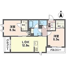 シャーメゾン　セルディーナ 00302 ｜ 東京都足立区栗原２丁目16-10（賃貸マンション2LDK・3階・61.23㎡） その2