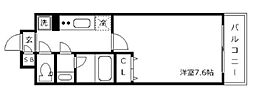 CREVISTA板橋志村 1Kの間取図画像