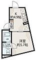 グランデ江北3階6.9万円