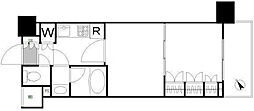 日神デュオステージ板橋駅前 2Kの間取図画像