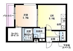 フジパレス新金岡III番館 1階