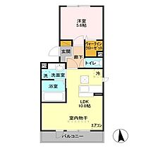 ナインベルク  ｜ 埼玉県川口市江戸袋１丁目（賃貸アパート1LDK・1階・40.04㎡） その2