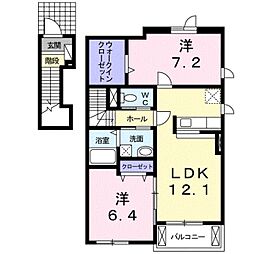 プラシエンテ 2階
