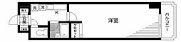 グレース東神田 1Kの間取図画像
