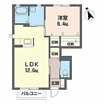 ソリアード大美林 101 ｜ 福島県東白川郡棚倉町大字棚倉字丸内116-1（賃貸アパート1LDK・1階・46.50㎡） その2