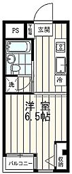 Pinesplaza2 1Kの間取図画像