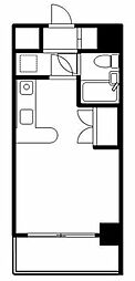 T'sgarden南柏 ワンルームの間取図画像