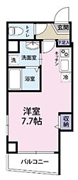プレーマ南千住 ワンルームの間取図画像