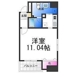 間取図画像 1K