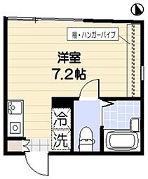 ジュメイラ世田谷 ワンルームの間取図画像