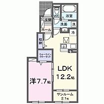 パディ　ハウス　Ｉ 102 ｜ 福岡県太宰府市宰府５丁目26-25（賃貸アパート1LDK・1階・50.14㎡） その2